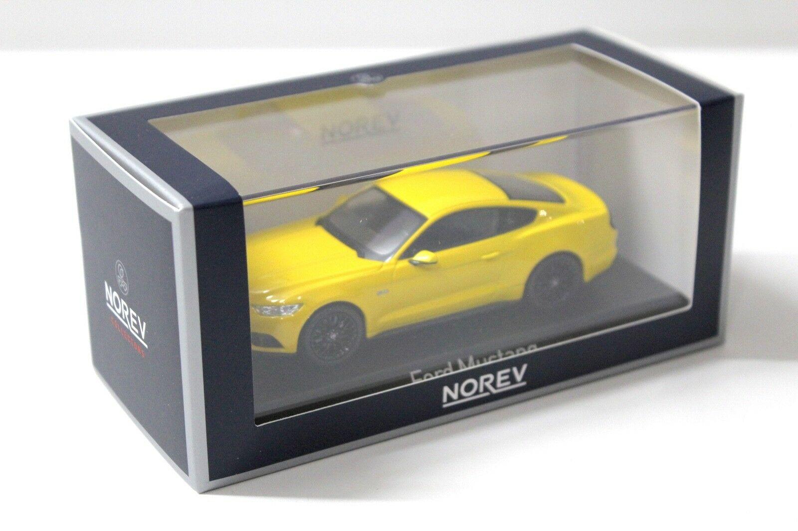 1:43 Norev Ford Mustang GT Fastback 2015 yellow