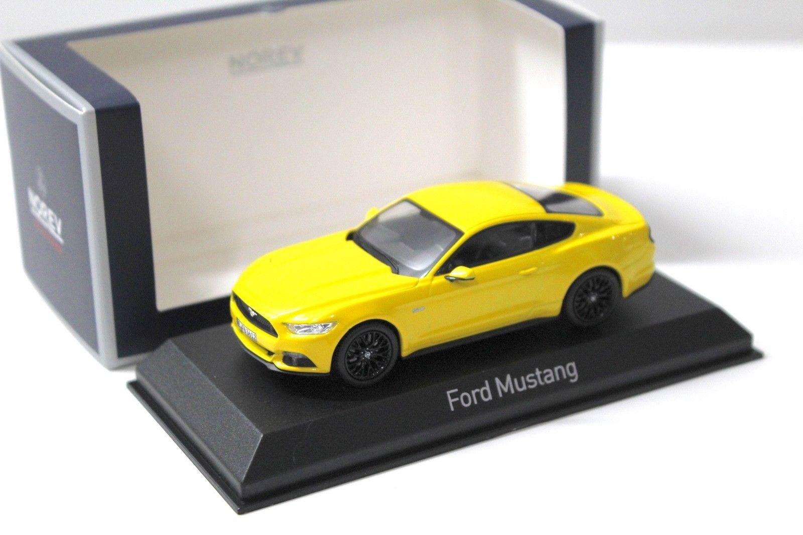 1:43 Norev Ford Mustang GT Fastback 2015 yellow
