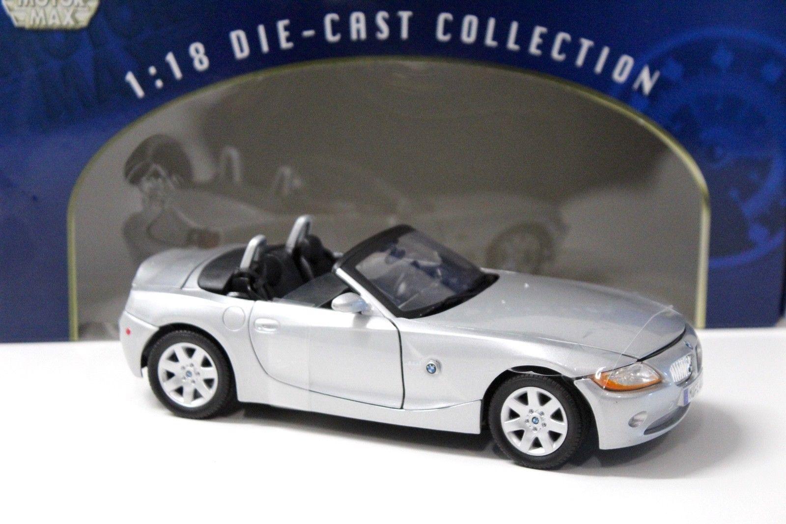 1:18 MotorMax BMW Z4 E85 Roadster silver