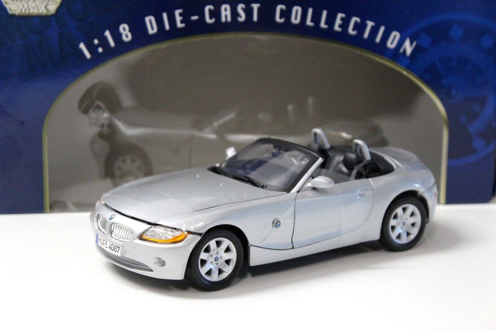 1:18 MotorMax BMW Z4 E85 Roadster silver