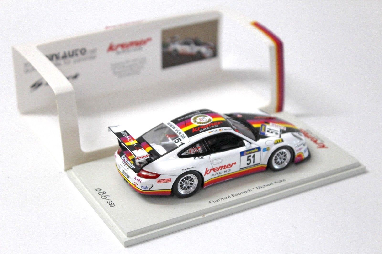 1:43 Spark Porsche 911 997 GT3 CUP Kremer 24h 2012 #51