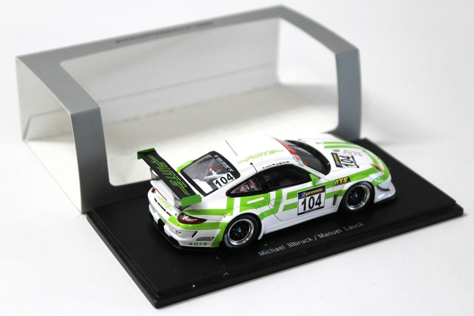 1:43 Spark Porsche 911 997 GT3 R 2010 PREMIO #104 M.Lauck DEALER VERSION