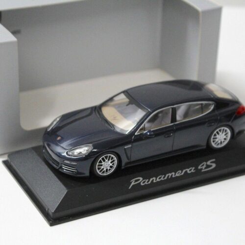 1:43 Minichamps Porsche Panamera 4S dark blue DEALER VERSION