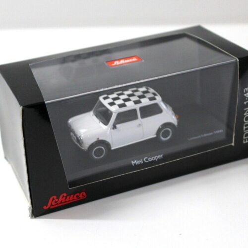 1:43 Schuco Mini Cooper white / black