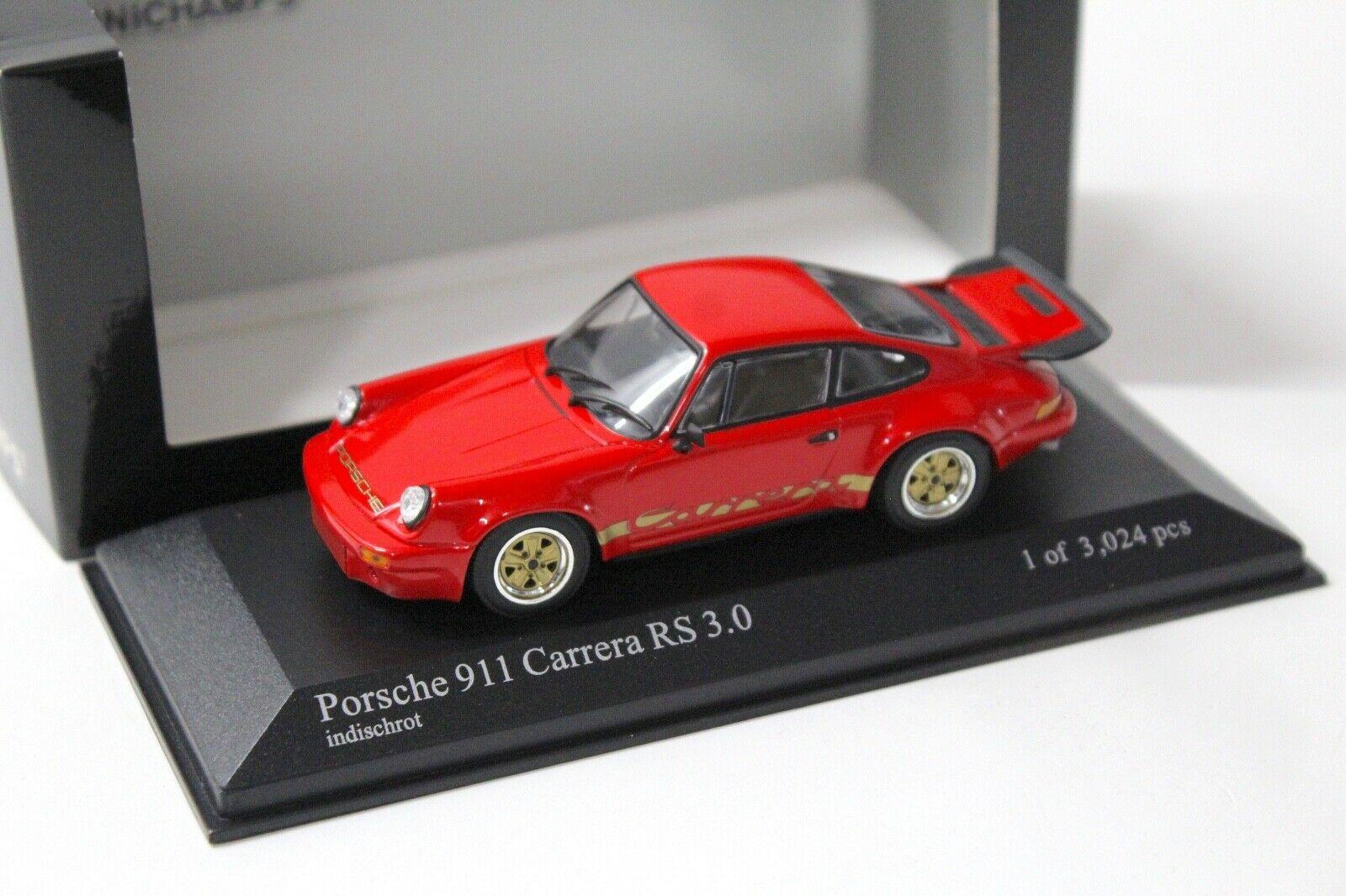 ID 49635 orig 1.jpg 1:43 Minichamps Porsche 911 Carrera RS 3.0 indisch red