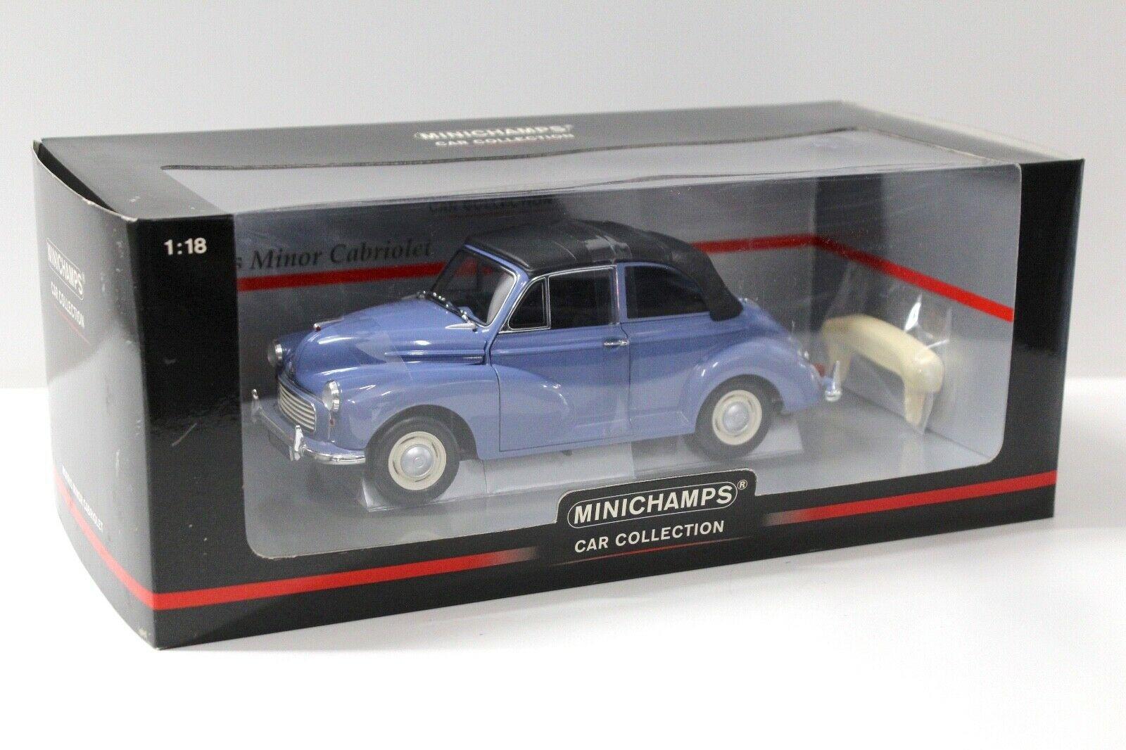 1:18 Minichamps Morris Minor Cabriolet blue
