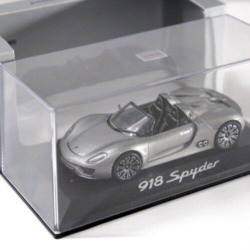 1:43 Minichamps Porsche 918 Spyder liquid-met. DEALER VERSION