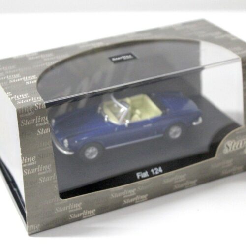 1:43 Starline Fiat 124 Spider blue