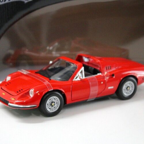 1:18 Hot Wheels Ferrari Dino 246 GTS red