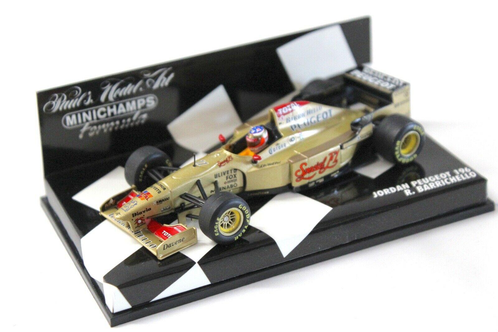1:43 Minichamps F1 Jordan Peugeot 196 M.Barrichello #11