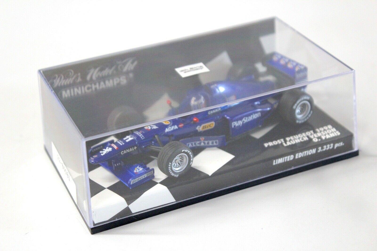 1:43 Minichamps Prost Peugeot 1998 Launch O.Panis #11