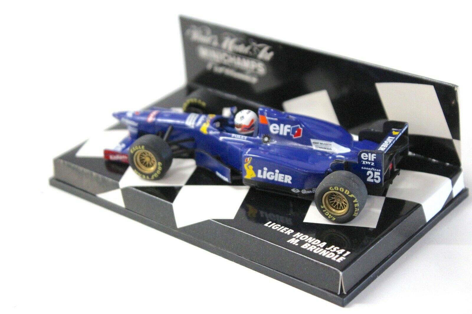 1:43 Minichamps Ligier Honda JS41 M.Brundle #25