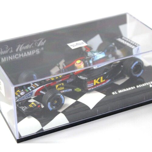 1:43 Minichamps KL Minardi Asiatech PS02 A.Yoong #22