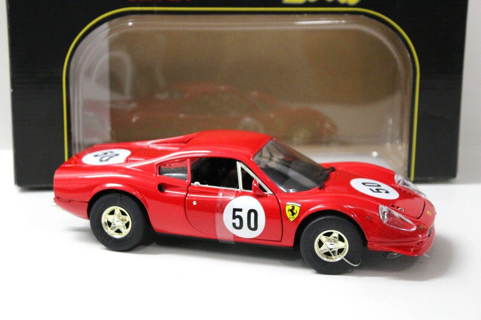 1:18 Anson Ferrari Dino 246GT Coupe red #50