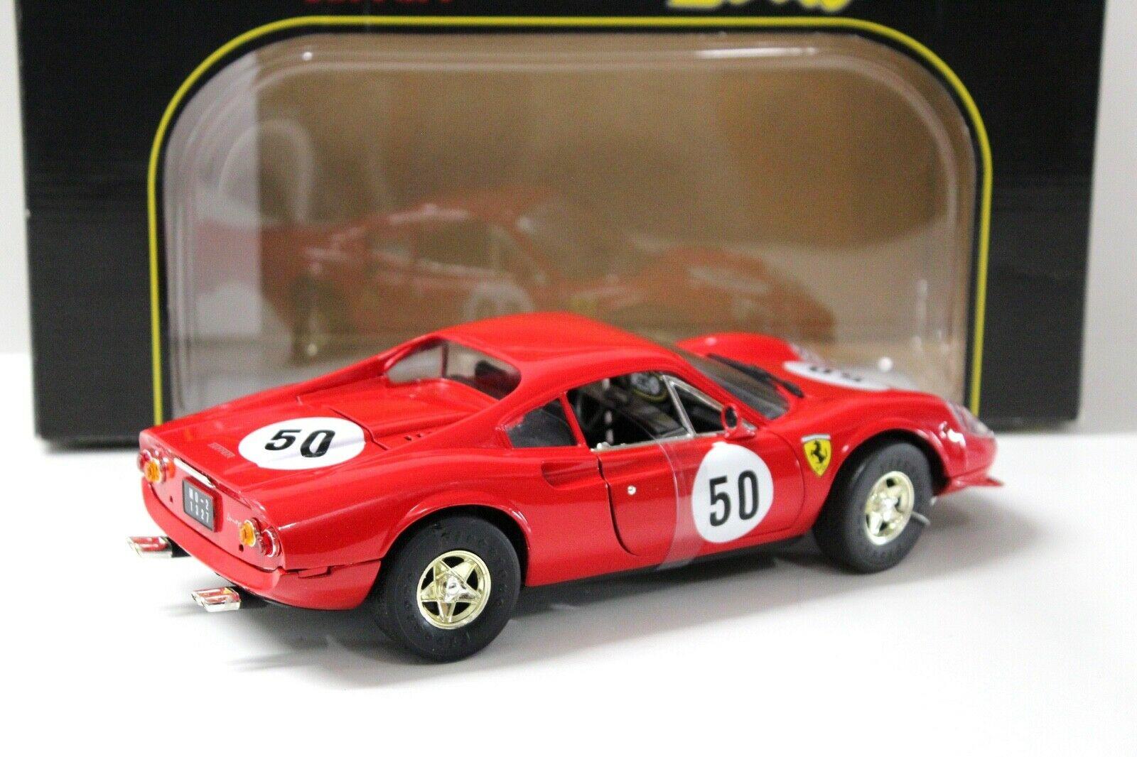 1:18 Anson Ferrari Dino 246GT Coupe red #50