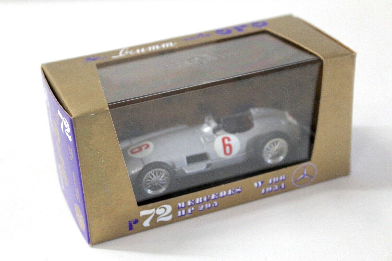 1:43 Brumm Mercedes W196 HP295 silver 1954 #6