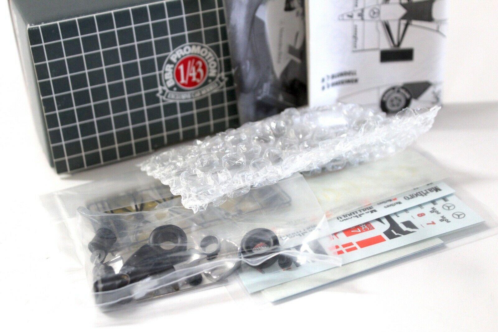 1:43 BBR Metal Kit Mclaren MP4/10 GP Brasile 1995
