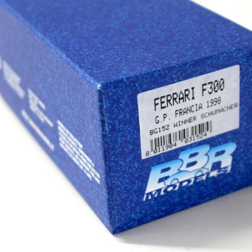 1:43 BBR F1 Ferrari F300 GP Francia 1998 Winner Schumacher