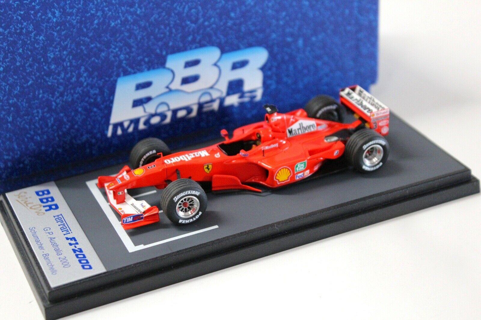 ID 49963 orig.jpg 1:43 BBR Ferrari F1-2000 GP Australia 2000 Schumacher