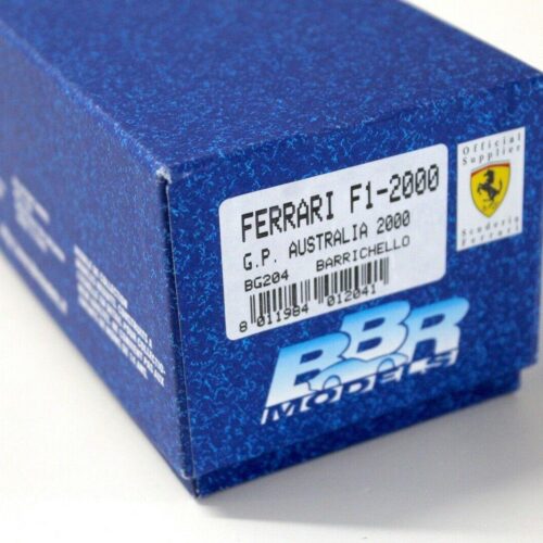 1:43 BBR Ferrari F1-2000 GP Australia 2000 Barrichello