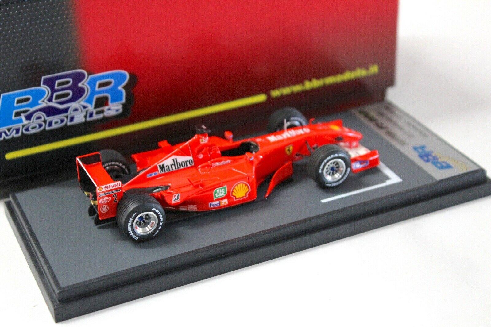 1:43 BBR Ferrari F1-2001 GP Malaysia R.Barrichello
