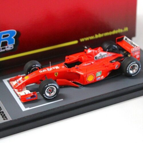 1:43 BBR Ferrari F1-2001 GP Malaysia R.Barrichello