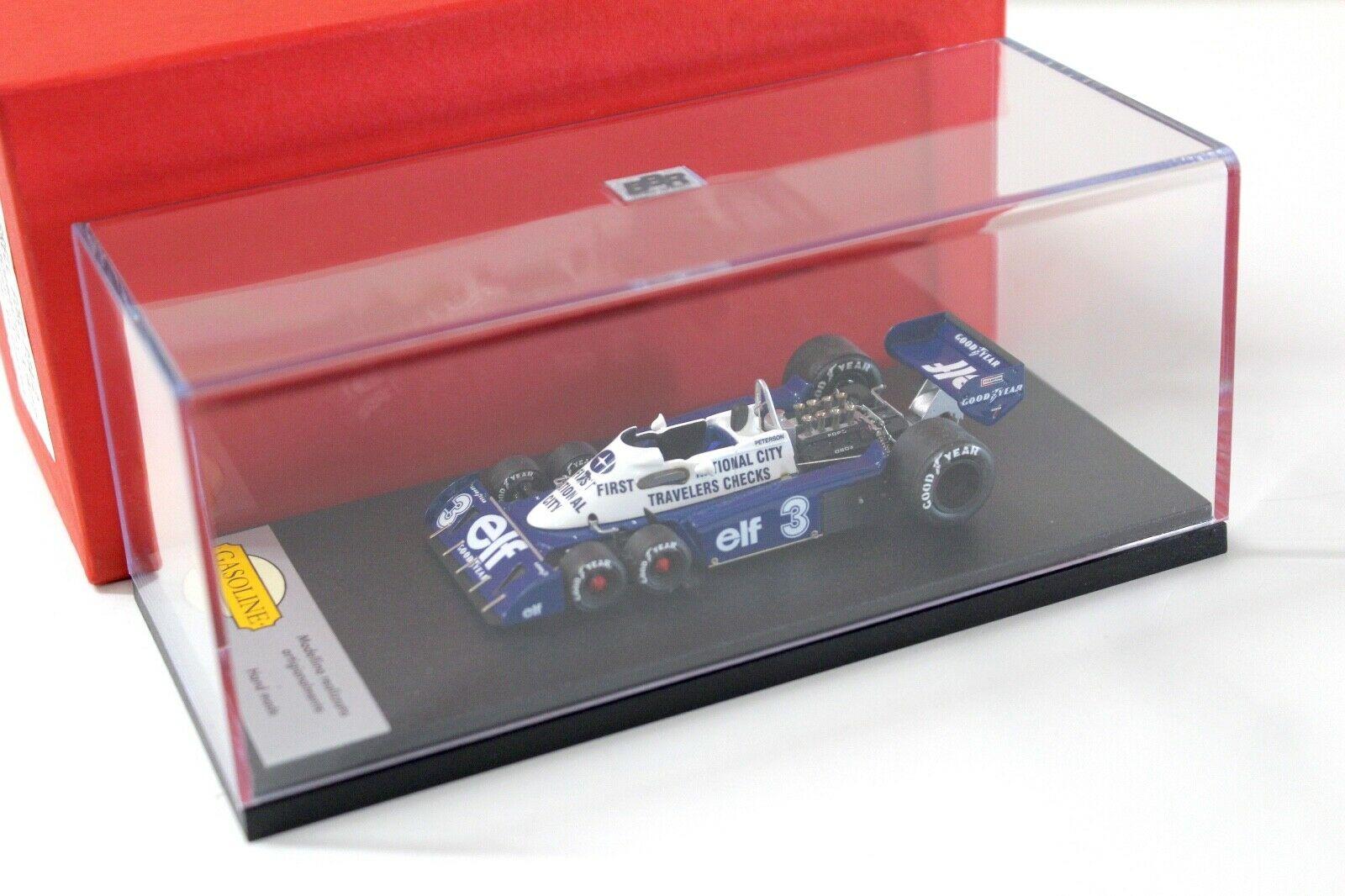 1:43 BBR Gasoline Tyrrell Ford P34/2 GP Monaco Peterson