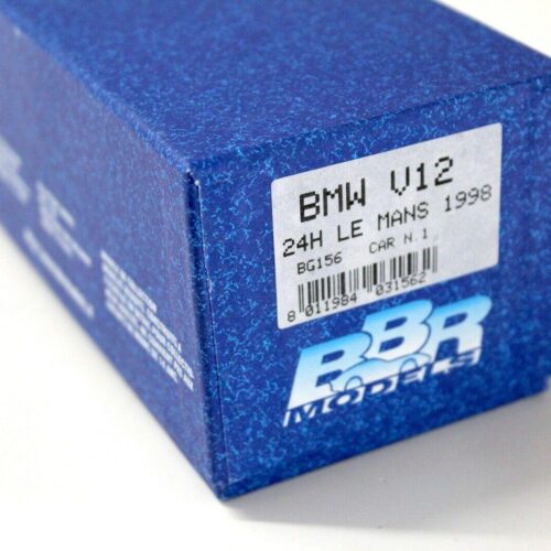 1:43 BBR BMW V12 24h Le Mans 1998 #1 Stuck/ Soper white