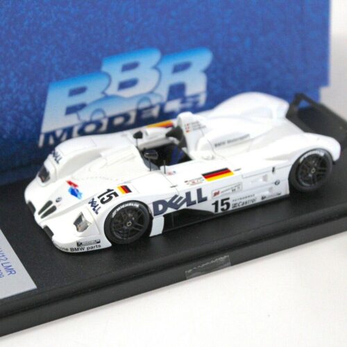 1:43 BBR BMW V12 LMR 24h Le Mans 1999 Winner #15 Dalmas white