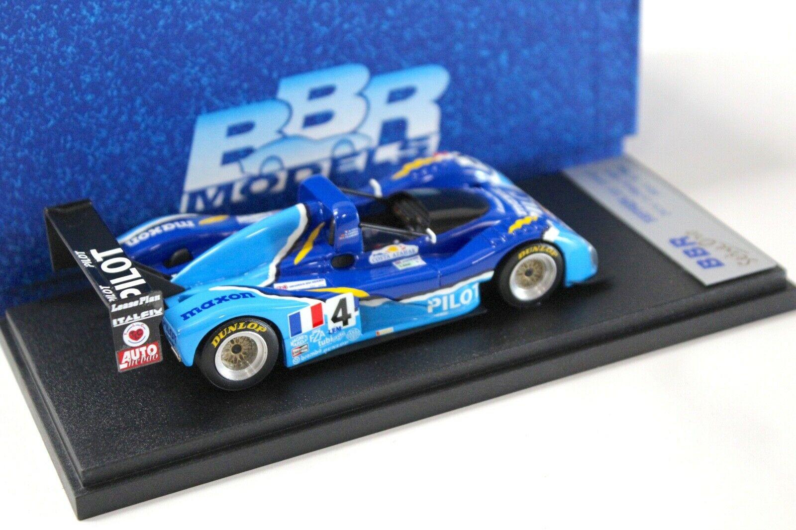 1:43 BBR Ferrari 333 SP/97 24h Le Mans 1997 "PILOT" #4 blue