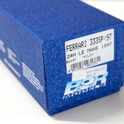 1:43 BBR Ferrari 333 SP/97 24h Le Mans 1997 "PILOT" #4 blue