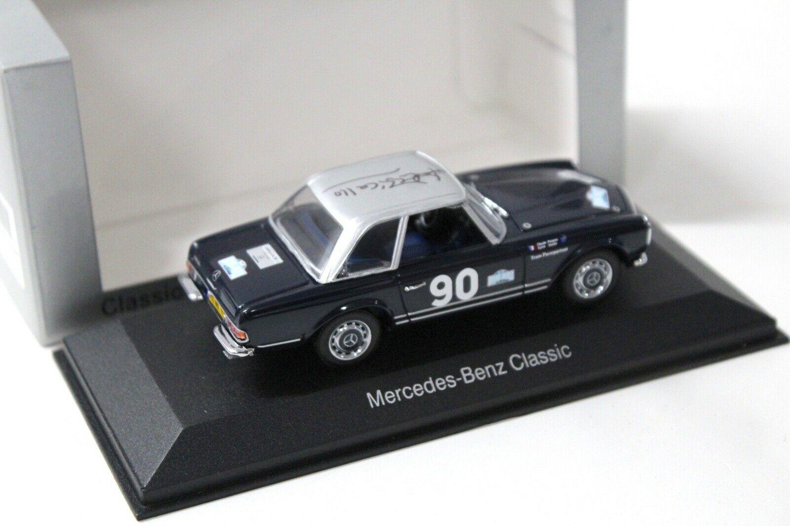 1:43 Minichamps Mercedes 230SL 80 Days Picasso DEALER VERSION