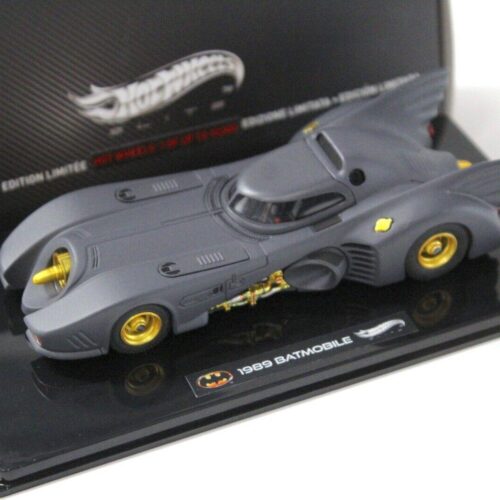 1:43 Hot Wheels Elite Batman Batmobile 1989 black