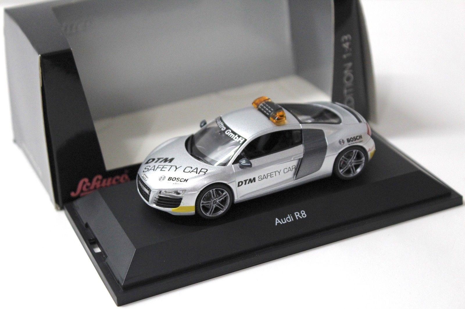 1:43 Schuco Audi R8 Safety Car DTM 2008 silver