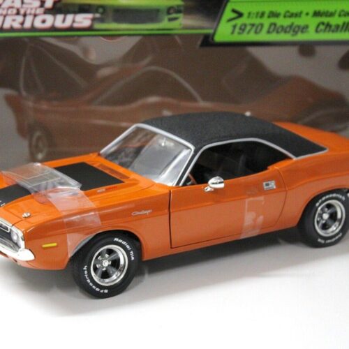 1:18 ERTL Dodge Challenger 1970 Fast & Furious orange