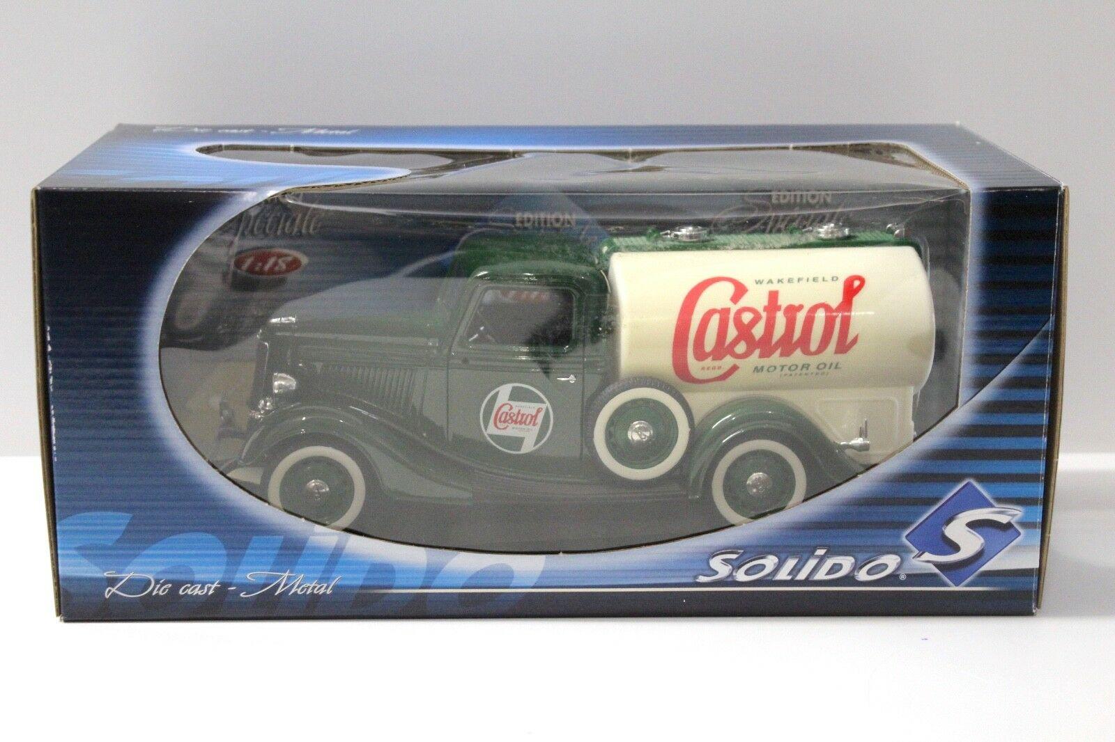 1:18 Solido Ford V8 CITERNE 1936 "CASTROL Motor OIL"