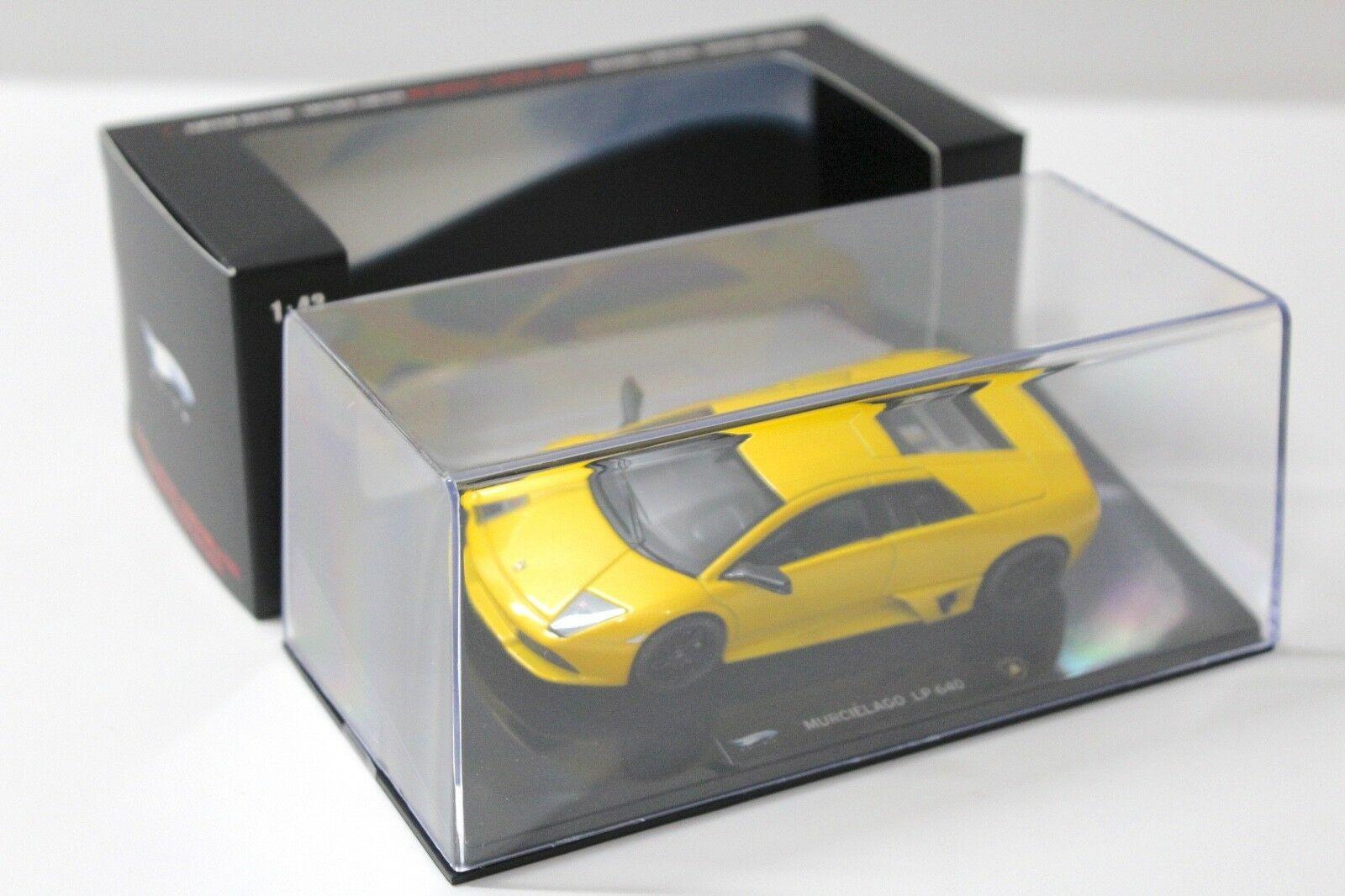 1:43 Hot Wheels Elite Lamborghini Murcielago LP640 yellow