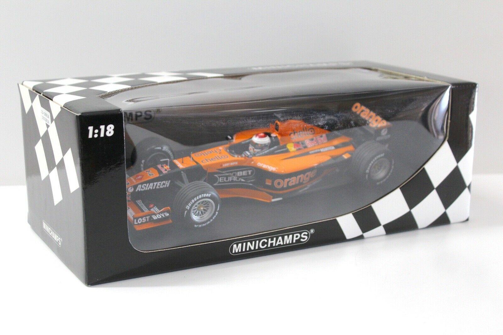 1:18 Minichamps F1 Asiatech OrangeArrows A22 Verstappen