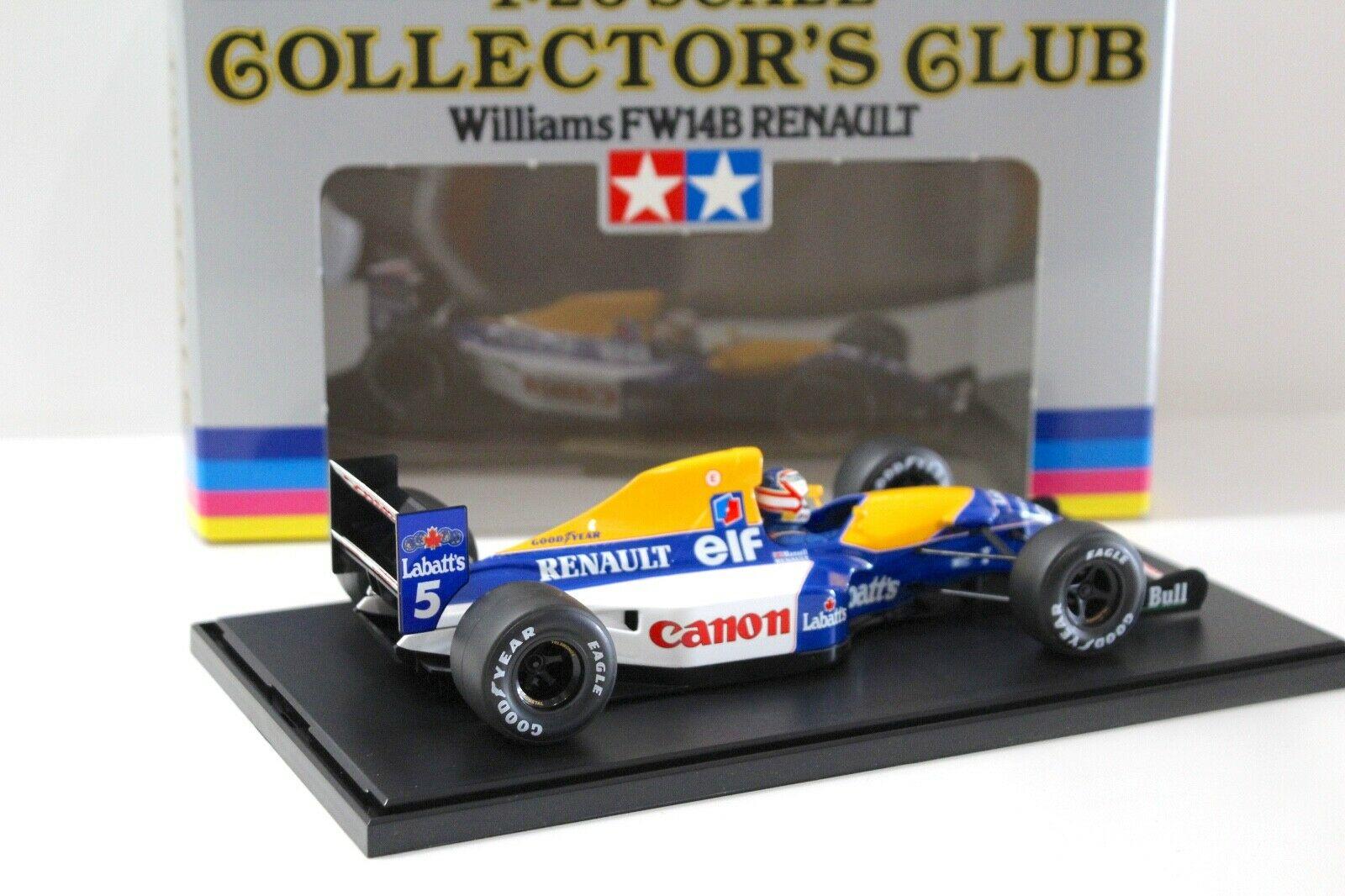 1:20 Tamiya Collectors Club Williams FW14B Renault #5