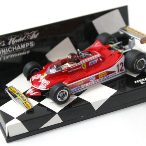 1:43 Minichamps Ferrari 312 T4 G.Villeneuve #12