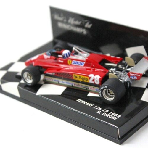 1:43 Minichamps Ferrari 126 C2 1982 D.Pironi #28