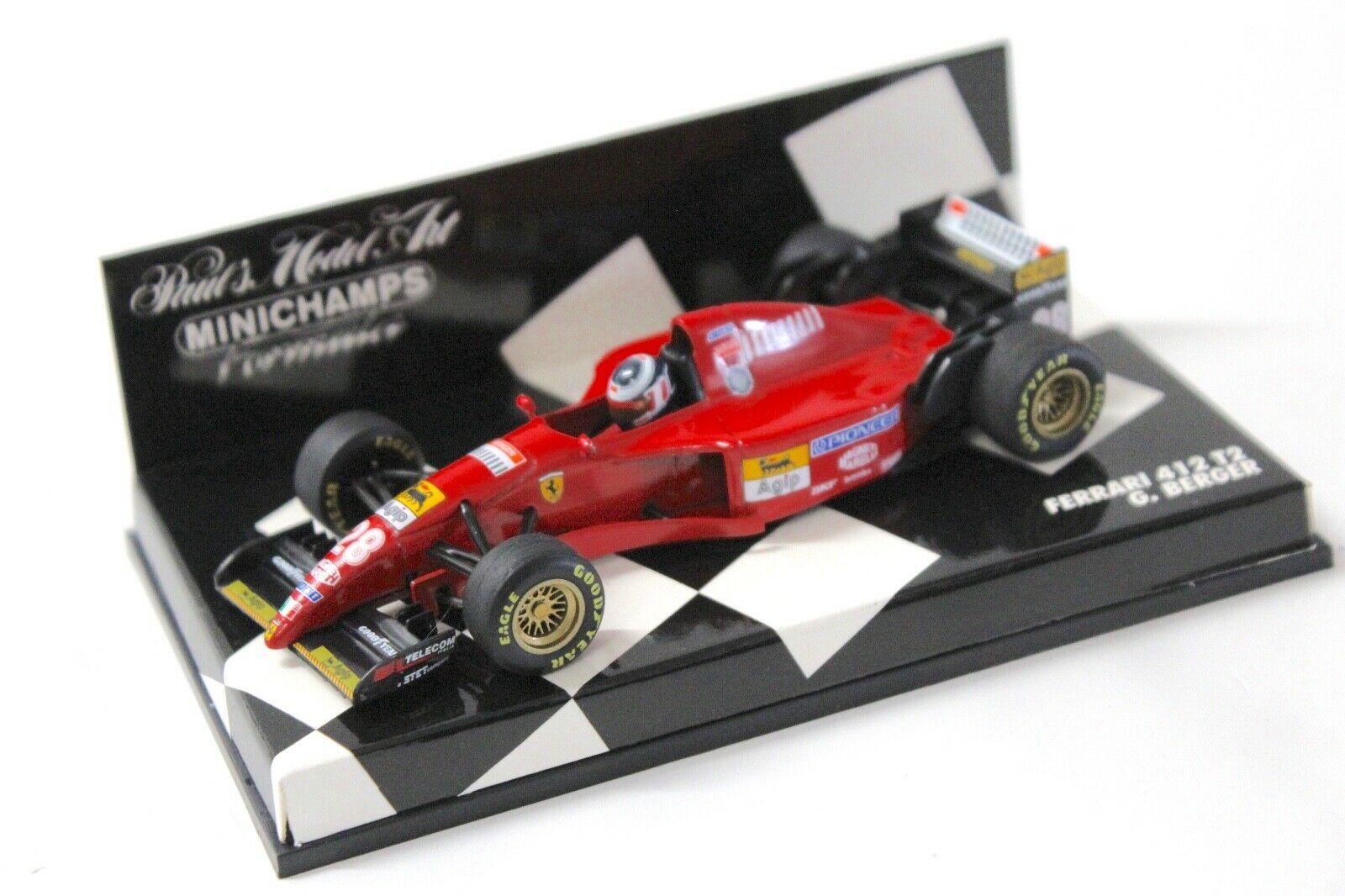 1:43 Minichamps F1 Ferrari 412 T2 G.Berger #28