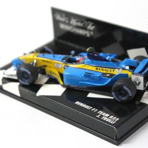 1:43 Minichamps Renault F1 Team R23 J.Trulli #7