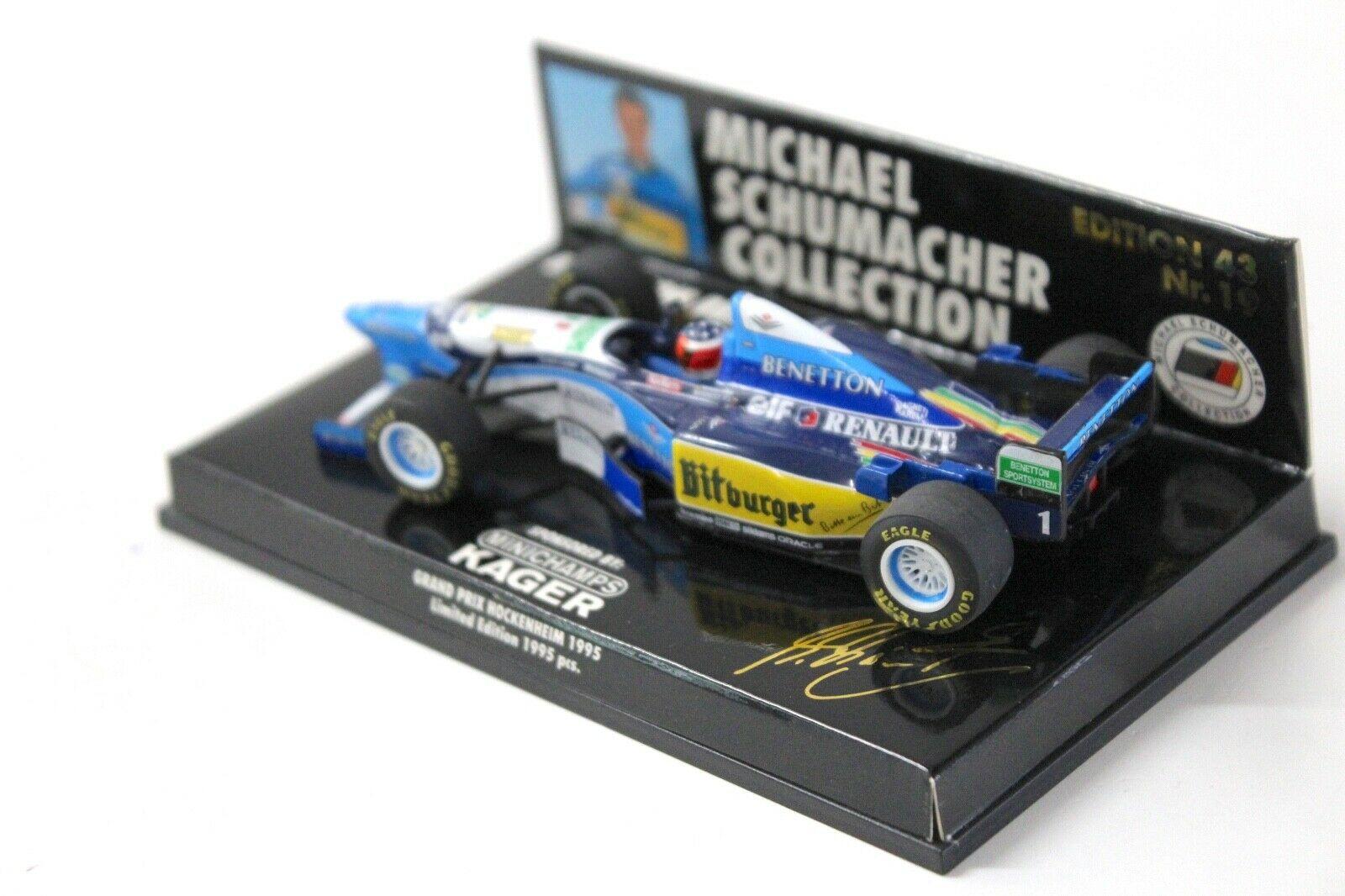 1:43 Minichamps Benetton Renault B195 GP Hockenheim