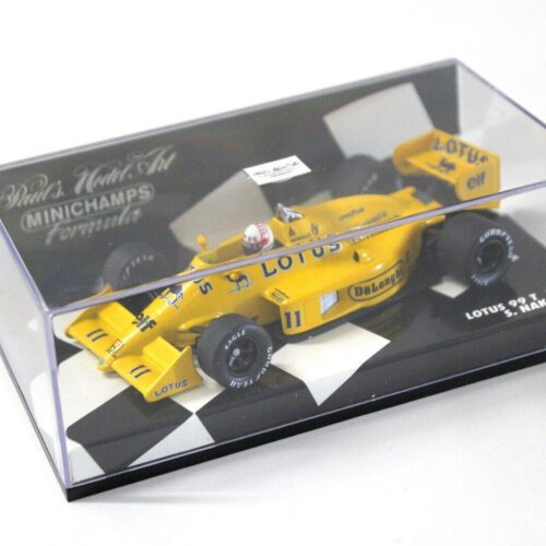 1:43 Minichamps Lotus 99T 1987 S.Nakajima #11 elf