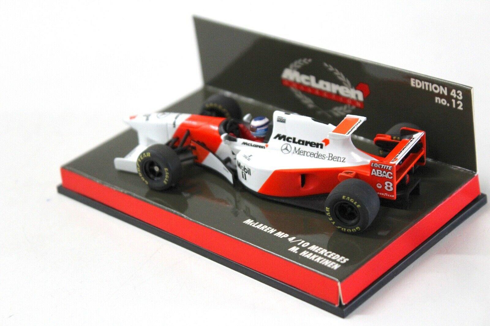 1:43 Minichamps McLaren MP4/10 Mercedes Hakkinen #8