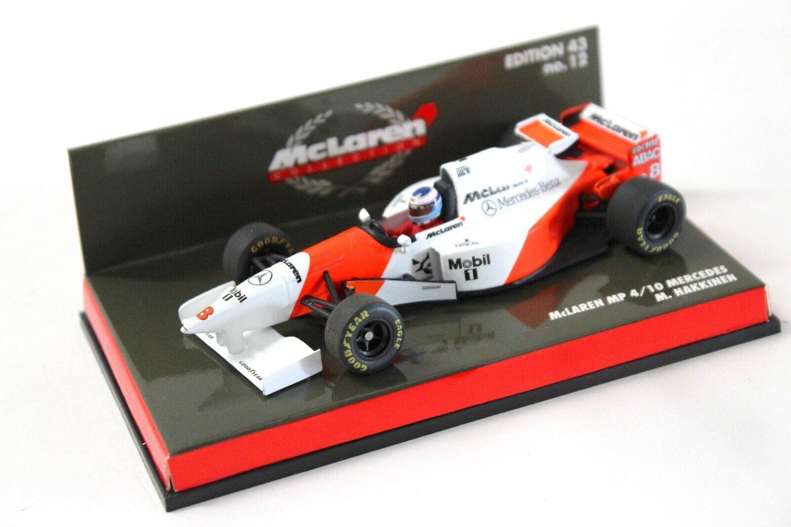 1:43 Minichamps McLaren MP4/10 Mercedes Hakkinen #8