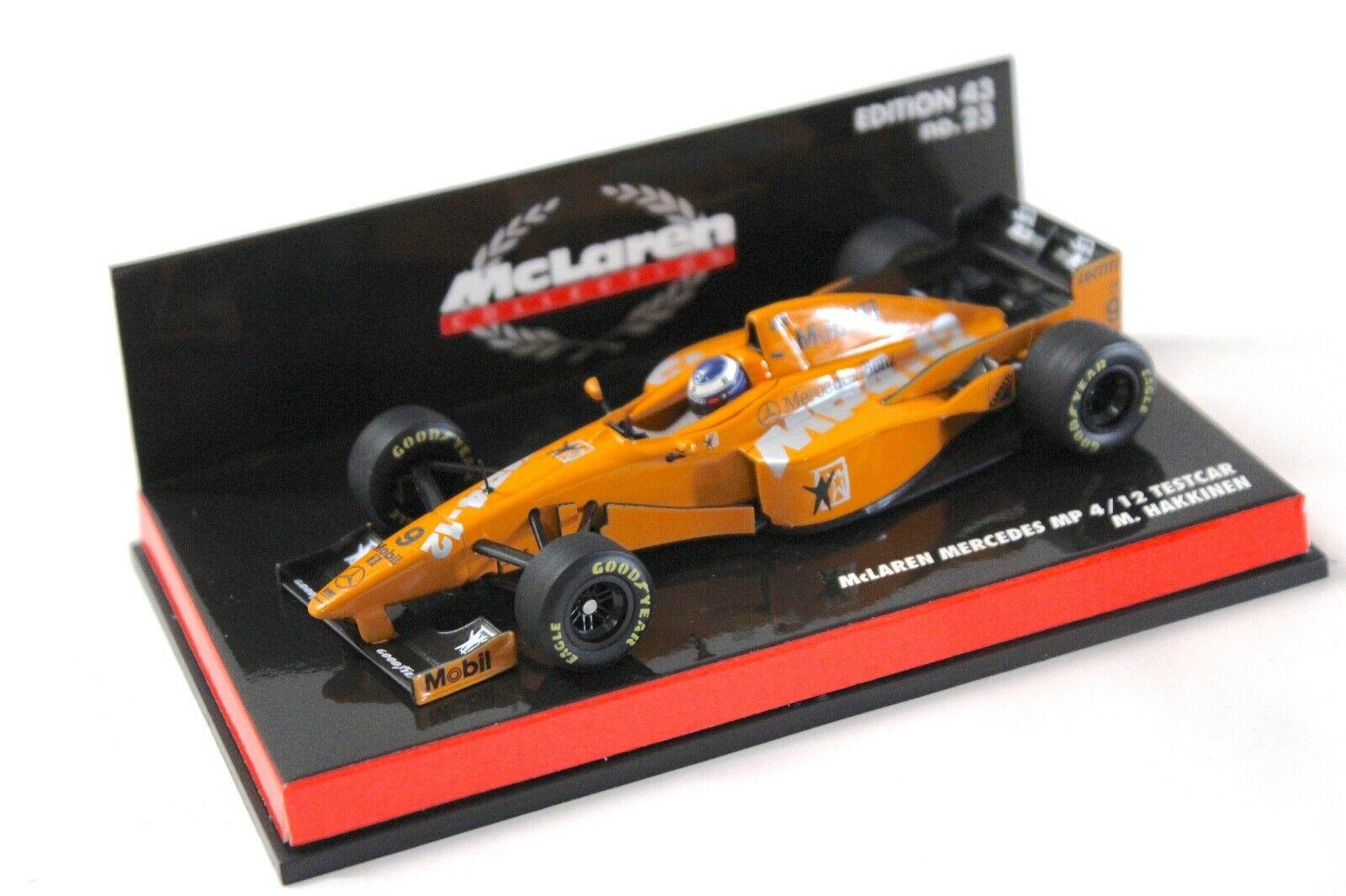 ID 50209 orig.jpg 1:43 Minichamps McLaren Mercedes MP4/12 Testcar Hakkinen