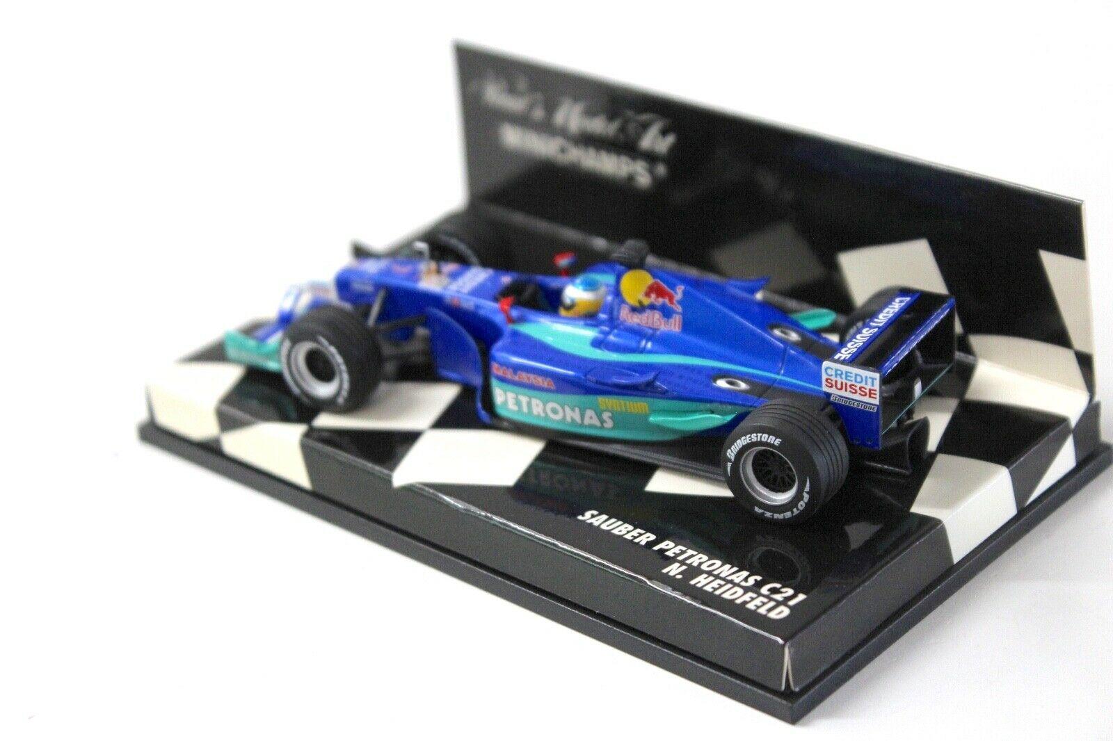 1:43 Minichamps Sauber Petronas C21 N.Heidfeld #7