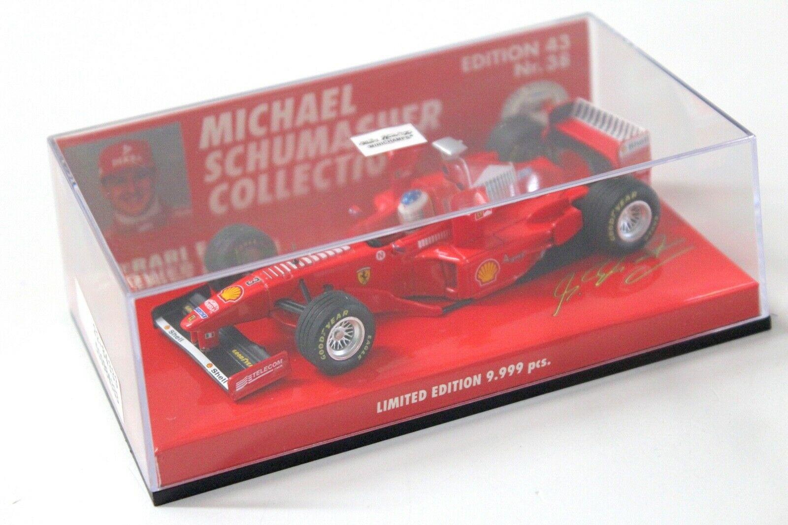 1:43 Minichamps Ferrari F300 Tower Wing Schumacher #3